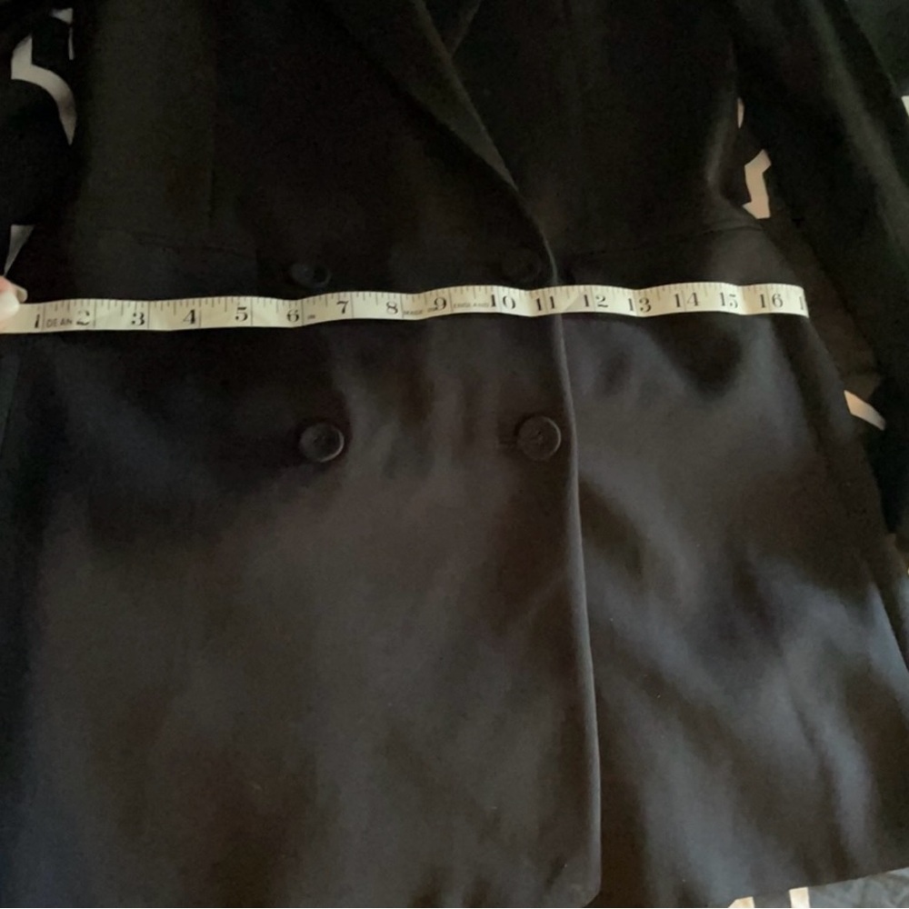 Babaton Black Double Breasted Amell Blazer Dress - Size 2 - Picture 10 of 11
